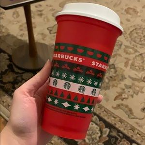 Starbucks LE holiday hot cup
